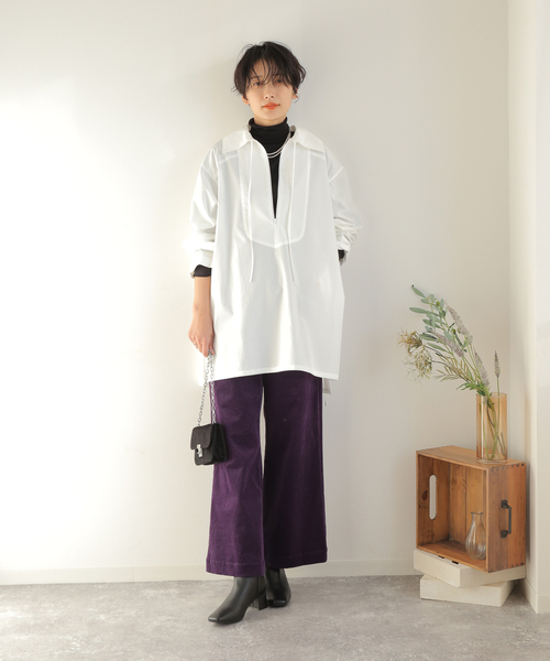 JOINT WORKS(ジョイントワークス)の「J-コーデュロイパンツ(その他パンツ・レディース・ベージュ/パープル/キャメル・SMALL/MEDIUM)」の10枚目の写真