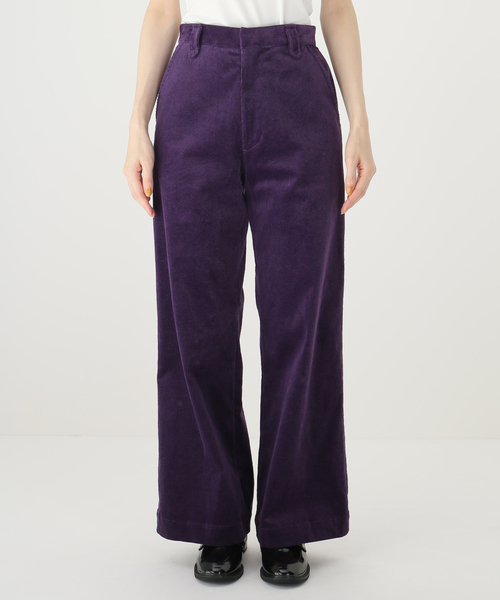 JOINT WORKS(ジョイントワークス)の「J-コーデュロイパンツ(その他パンツ・レディース・ベージュ/パープル/キャメル・SMALL/MEDIUM)」の4枚目の写真