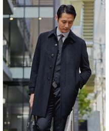 green label relaxing | W/CA ビーバー ステンカラーコート(ステンカラーコート)