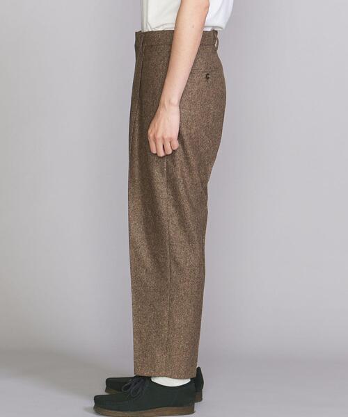 BEAUTY&YOUTH UNITED ARROWS（ビューティーアンドユースユナイテッドアローズ）の「BY ホームスパン 1プリーツ テーパード  パンツ（スラックス・メンズ・グレー/ベージュ/ブラック・S/M/L/XL）」の5枚目の写真