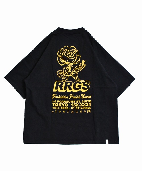 R.R.G.S（アールアールジーエス）の「BACK PRINT T-SHIRTS（Tシャツ/カットソー・メンズ・ホワイト/ブラック・MEDIUM/LARGE/X-LARGE）」の7枚目の写真