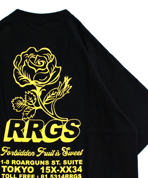 R.R.G.S（アールアールジーエス）の「BACK PRINT T-SHIRTS（Tシャツ/カットソー・メンズ・ホワイト/ブラック・MEDIUM/LARGE/X-LARGE）」の10枚目の写真