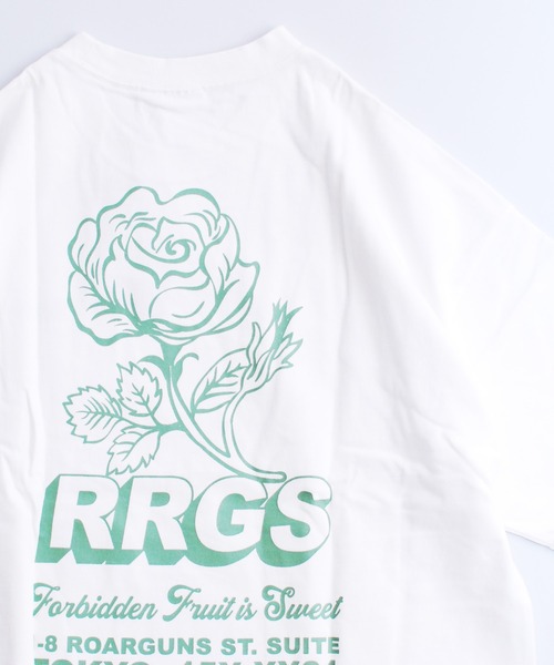 R.R.G.S（アールアールジーエス）の「BACK PRINT T-SHIRTS（Tシャツ/カットソー・メンズ・ホワイト/ブラック・MEDIUM/LARGE/X-LARGE）」の15枚目の写真