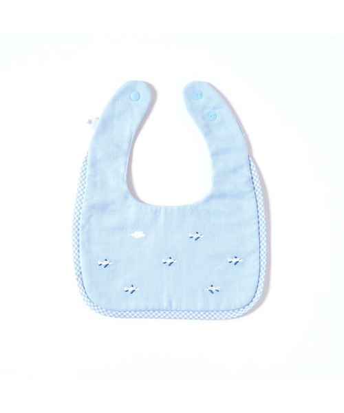 10mois（ディモワ）の「10mois ひこうきスタイ（スタイ/よだれかけ・キッズ・ベージュ/ブルー・ONE SIZE）」の21枚目の写真