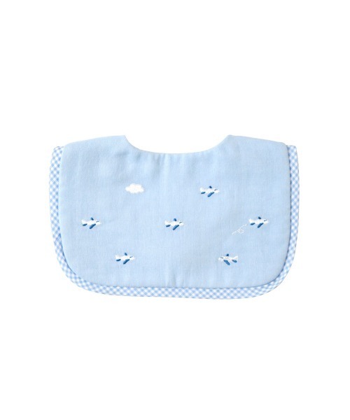 10mois（ディモワ）の「10mois ひこうきスタイ（スタイ/よだれかけ・キッズ・ベージュ/ブルー・ONE SIZE）」の16枚目の写真