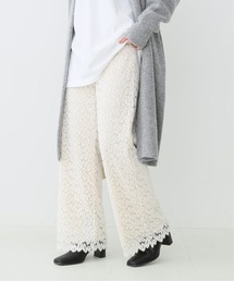 Spick & Span | #レオパードレース セミフレアパンツ(その他パンツ)