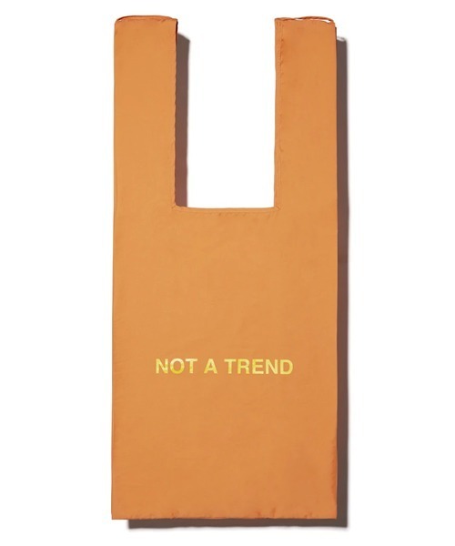 NaNa-NaNa(ナナナナ)の「nana-nana/ナナナナ NOT A TREND A3 トートバッグ ショッパーバック(トートバッグ・メンズ・ホワイト/ブラック/オレンジ/グリーン/レッド/ブルー/ミント/ライトピンク・ONE SIZE)」の8枚目の写真