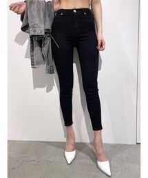 GYDA | ハイウエストワンウォッシュスキニーパンツ(デニムパンツ)