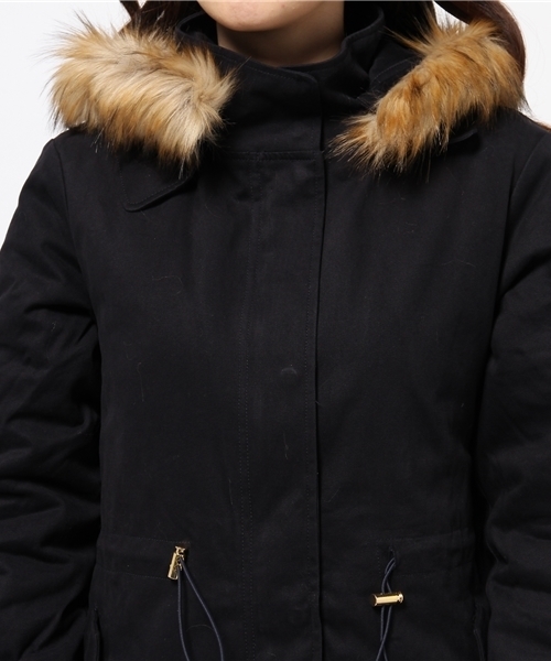 one after another NICE CLAUP（ワンアフターアナザーナイスクラップ）の「【ナイスクラップ】モッズコート（その他アウター・レディース・カーキ/ネイビー・FREE）」の15枚目の写真