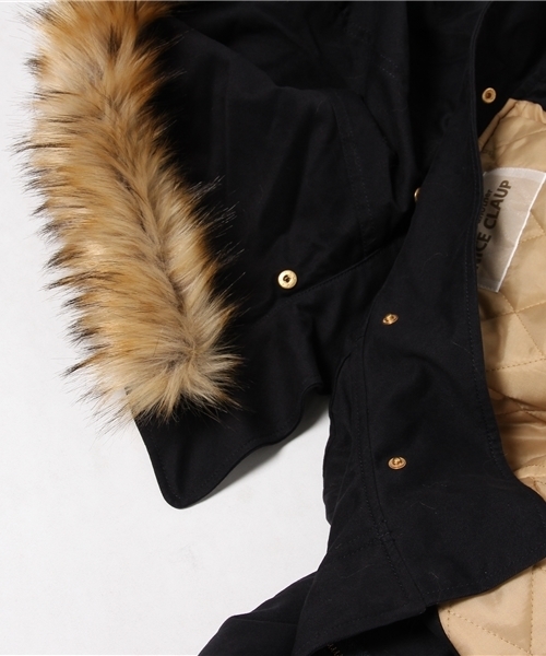 one after another NICE CLAUP（ワンアフターアナザーナイスクラップ）の「【ナイスクラップ】モッズコート（その他アウター・レディース・カーキ/ネイビー・FREE）」の9枚目の写真