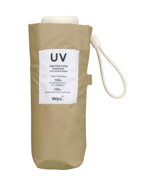 Wpc.（ダブリュピーシー）の「【公式限定アイテム】完全遮光 ベビーパラソル（折りたたみ傘・レディース・ベージュ/サックスブルー/ピンク/イエロー/ミント/ラベンダー/ライトグリーン/ブラウン/オフホワイト/オレンジ系その他/グレー/ブラック・FREE）」の5枚目の写真