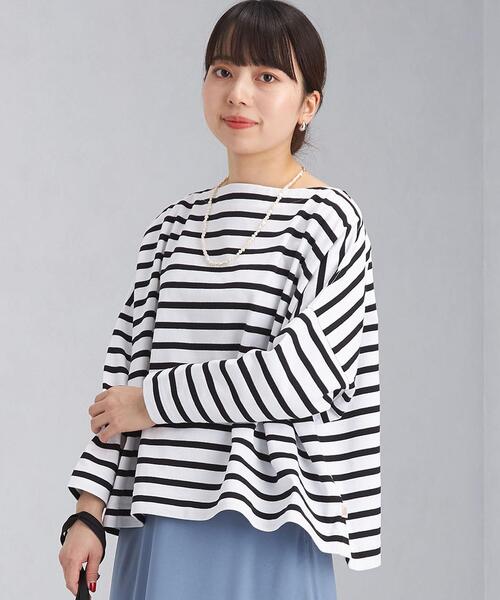 セール Web限定 別注 Xs H148 155 Traditional Weatherwear Bmb ロングスリーブ プルオーバー カットソー ボーダー Tシャツ カットソー Traditional Weatherwear トラディショナルウェザーウェア のファッション通販 Zozotown