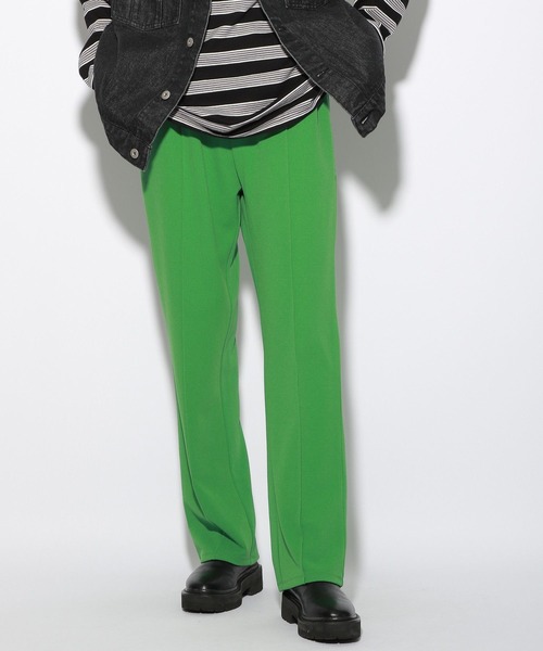 PBLIM（ページボーイリム）の「PAGEBOYLIM/ストレッチテーパードパンツ（その他パンツ・レディース・ブラック系その他/ライム/ブルー/オレンジ/ライトグリーン/ライトイエロー/ブルー系その他/ホワイト系その他/グリーン系その他6/ホワイト系その他4/イエロー系その他6/ブラック・SMALL/MEDIUM/LARGE）」の5枚目の写真