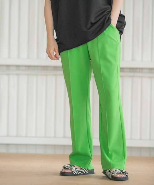 PBLIM（ページボーイリム）の「PAGEBOYLIM/ストレッチテーパードパンツ（その他パンツ・レディース・ブラック系その他/ライム/ブルー/オレンジ/ライトグリーン/ライトイエロー/ブルー系その他/ホワイト系その他/グリーン系その他6/ホワイト系その他4/イエロー系その他6/ブラック・SMALL/MEDIUM/LARGE）」の6枚目の写真