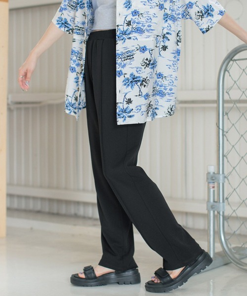 PBLIM（ページボーイリム）の「PAGEBOYLIM/ストレッチテーパードパンツ（その他パンツ・レディース・ブラック系その他/ライム/ブルー/オレンジ/ライトグリーン/ライトイエロー/ブルー系その他/ホワイト系その他/グリーン系その他6/ホワイト系その他4/イエロー系その他6/ブラック・SMALL/MEDIUM/LARGE）」の19枚目の写真