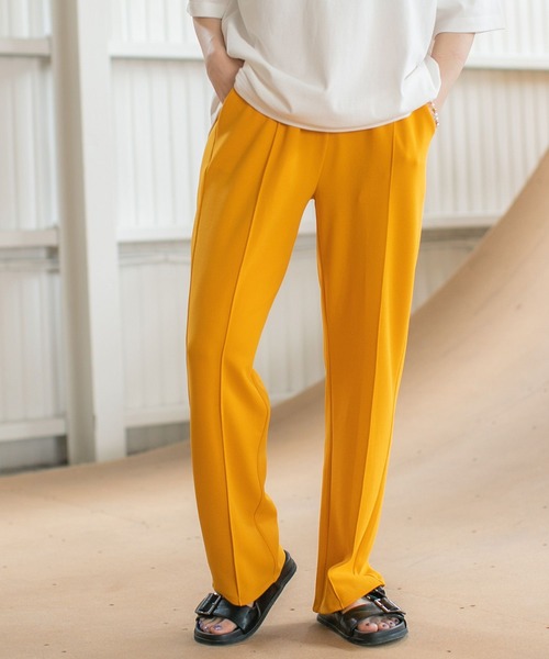 PBLIM（ページボーイリム）の「PAGEBOYLIM/ストレッチテーパードパンツ（その他パンツ・レディース・ブラック系その他/ライム/ブルー/オレンジ/ライトグリーン/ライトイエロー/ブルー系その他/ホワイト系その他/グリーン系その他6/ホワイト系その他4/イエロー系その他6/ブラック・SMALL/MEDIUM/LARGE）」の22枚目の写真