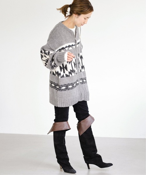 FRAMeWORK（フレームワーク）の「【WEB限定】ジャガードジップ