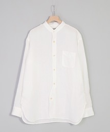 OMNIGOD | [OMNIGOD mens / オムニゴッド]　リネンキャンバス クラシックスタンドカラーシャツ(シャツ/ブラウス)