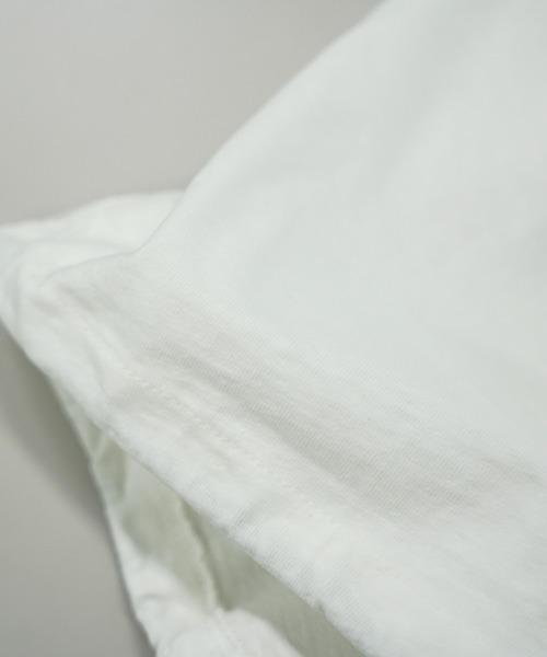 REMI RELIEF（レミレリーフ）の「REMI RELIEF(レミレリーフ)　別注16天竺ロンT 無地（Tシャツ/カットソー・メンズ・オフホワイト/ブラック・LARGE/SMALL/MEDIUM）」の14枚目の写真