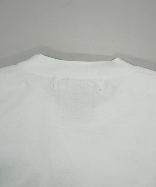 REMI RELIEF（レミレリーフ）の「REMI RELIEF(レミレリーフ)　別注16天竺ロンT 無地（Tシャツ/カットソー・メンズ・オフホワイト/ブラック・LARGE/SMALL/MEDIUM）」の13枚目の写真