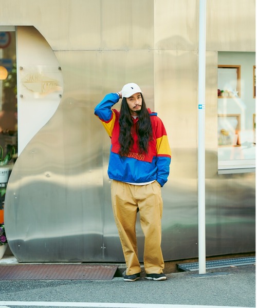 STARTER（スターター）の「WEB限定/配色切替アノラックパーカー