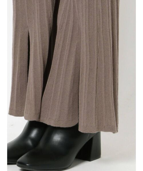 GYDA（ジェイダ）の「【セットアップ着用可】ランダムフレアニットパンツ（その他パンツ・レディース・ブラック/ベージュ・FREE）」の16枚目の写真