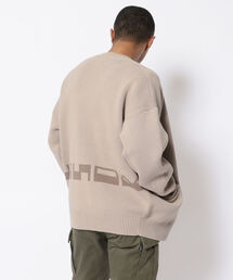 LUSOR | LUSOR（ルーソル） Wジャカードロゴカーディガン(カーディガン/ボレロ)