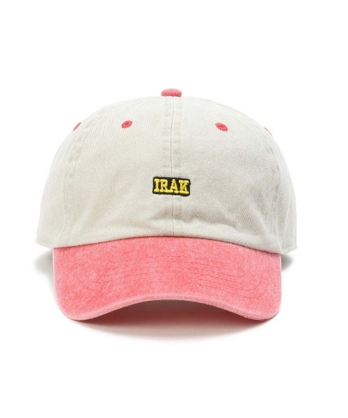 UNION（ユニオン）の「IRAK Box Logo Dad Cap アイラック UNION ユニオン キャップ 帽子（キャップ・メンズ・ベージュ/グリーン・FREE/XX-LARGE）」の2枚目の写真