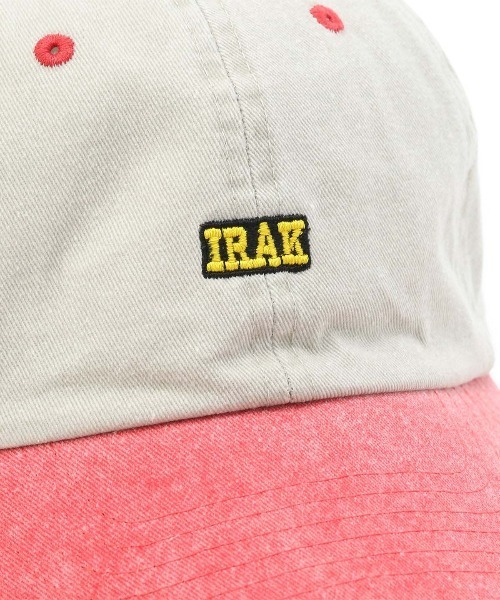 UNION（ユニオン）の「IRAK Box Logo Dad Cap アイラック UNION ユニオン キャップ 帽子（キャップ・メンズ・ベージュ/グリーン・FREE/XX-LARGE）」の3枚目の写真