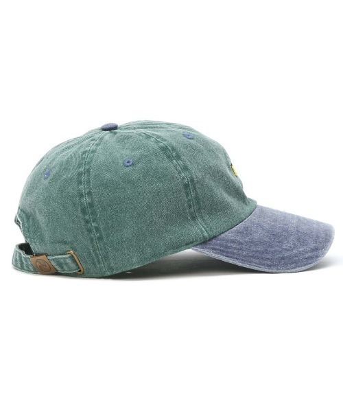 UNION（ユニオン）の「IRAK Box Logo Dad Cap アイラック UNION ユニオン キャップ 帽子（キャップ・メンズ・ベージュ/グリーン・FREE/XX-LARGE）」の6枚目の写真