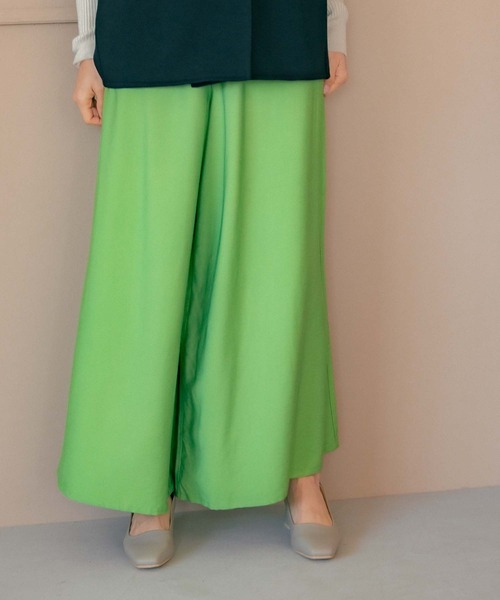 タックワイドフレアパンツ その他パンツ Lepsim レプシィム のファッション通販 Zozotown