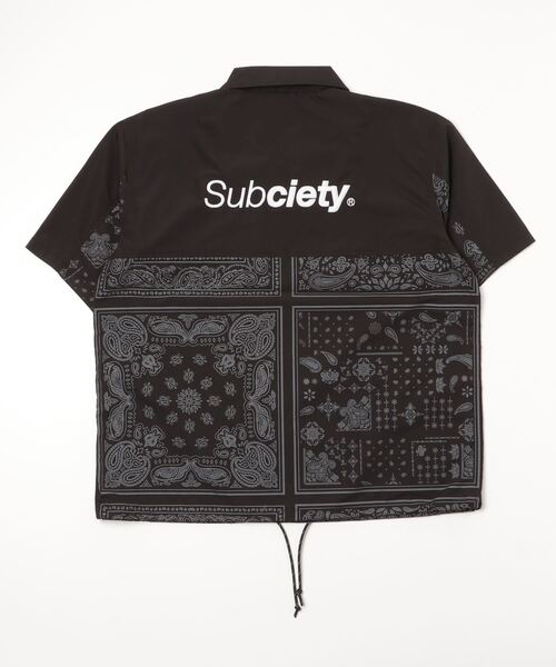 Subciety(サブサエティ)の「PAISLEY COACH SHIRT(シャツ/ブラウス・メンズ・ブラック/ブルー・MEDIUM/LARGE/X-LARGE)」の20枚目の写真