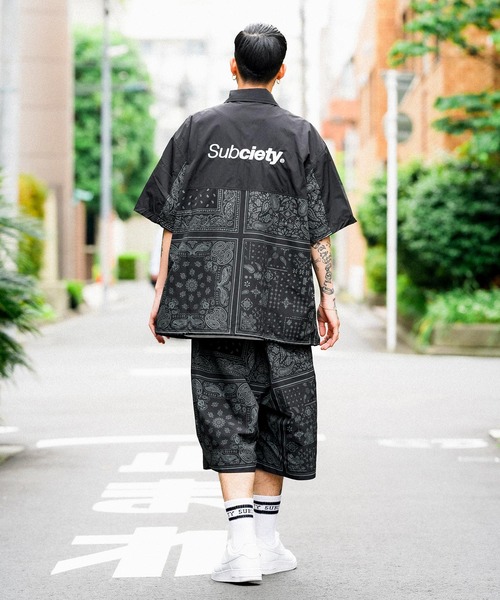 Subciety(サブサエティ)の「PAISLEY COACH SHIRT(シャツ/ブラウス・メンズ・ブラック/ブルー・MEDIUM/LARGE/X-LARGE)」の16枚目の写真