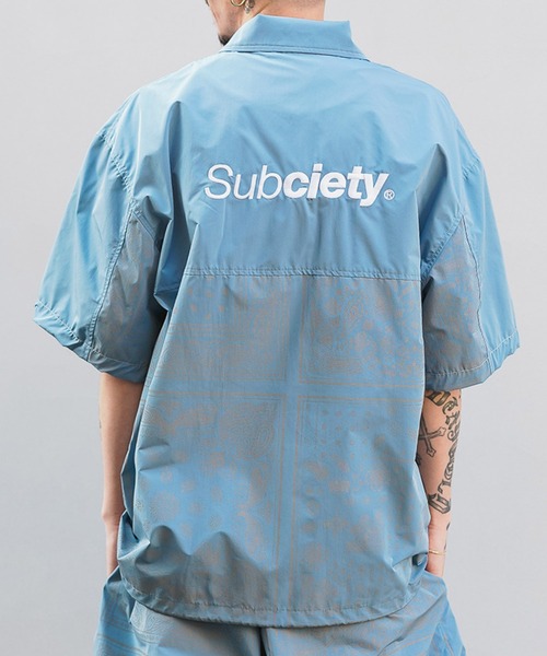 Subciety(サブサエティ)の「PAISLEY COACH SHIRT(シャツ/ブラウス・メンズ・ブラック/ブルー・MEDIUM/LARGE/X-LARGE)」の22枚目の写真