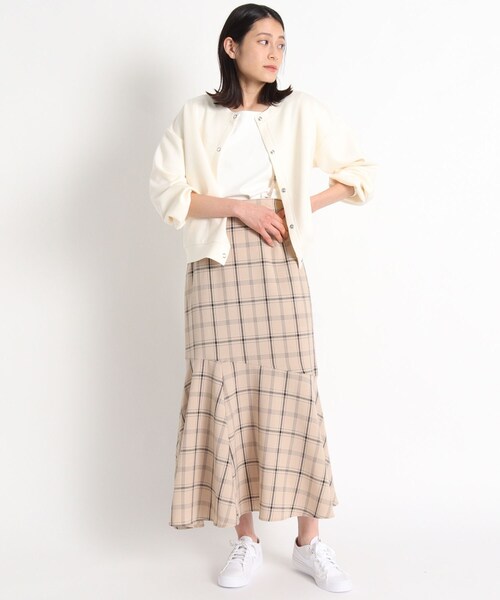 grove(グローブ)の「◆NIKE CourtLegacyCanvas スニーカー(スニーカー・レディース・オフホワイト/ブラック/ベビーピンク・35/45)」の10枚目の写真