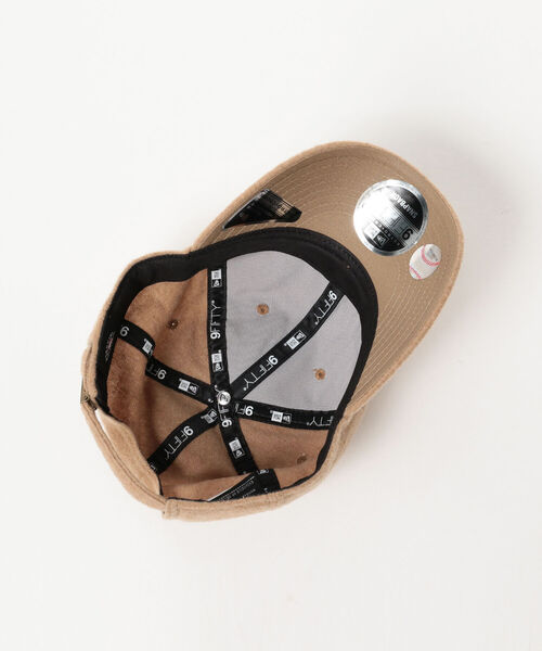 NEW ERA（ニューエラ）の「NEW ERA × BEAMS / 別注 9Fifty Melton 6Panel Cap（キャップ・メンズ・ベージュ/オレンジ/グリーン系その他5/ネイビー・ONE SIZE）」の8枚目の写真