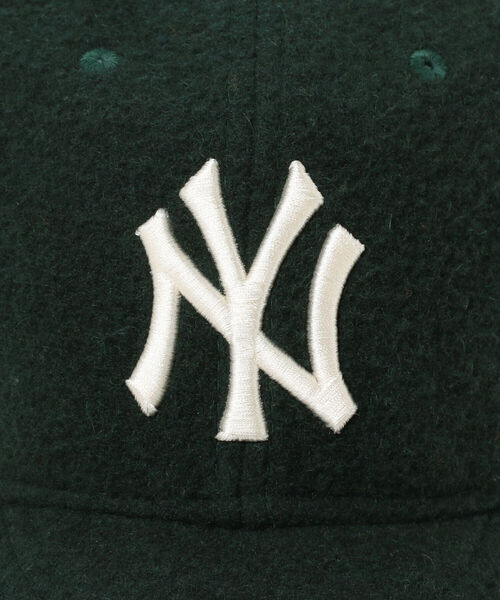 NEW ERA（ニューエラ）の「NEW ERA × BEAMS / 別注 9Fifty Melton 6Panel Cap（キャップ・メンズ・ベージュ/オレンジ/グリーン系その他5/ネイビー・ONE SIZE）」の12枚目の写真