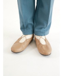 ehka sopo | シャーリングバレエシューズ(バレエシューズ)