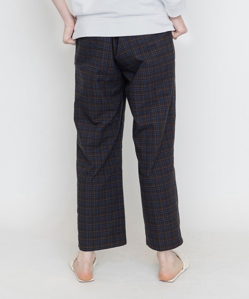Levi's（リーバイス）の「Levi's/リーバイス MATH CLUB クロップド チェックパンツ SMARTER ELIZABETH（スラックス・レディース・ブラック・L/M/S/XS）」の5枚目の写真