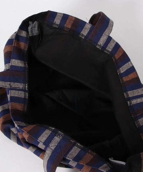 Libra Cue（リブラ キュー）の「デイリーストライプトートバック（トートバッグ・レディース・ブルー/グリーン・FREE）」の12枚目の写真