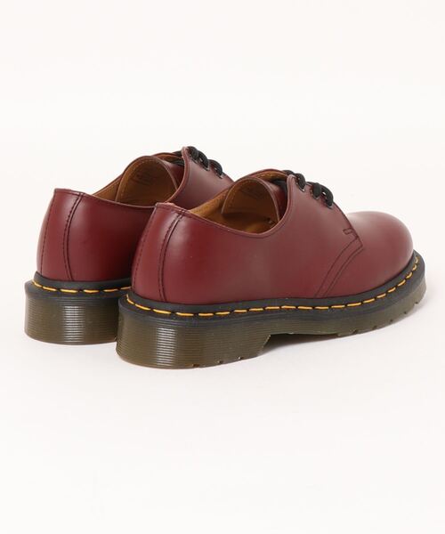Dr. Martens（ドクターマーチン）の「Dr.Martens/ドクターマーチン/1461 SMOOTH 3EYE GIBSON 3ホール ギブソン（ブーツ・レディース・ブラック/ワイン・5/6/4）」の3枚目の写真