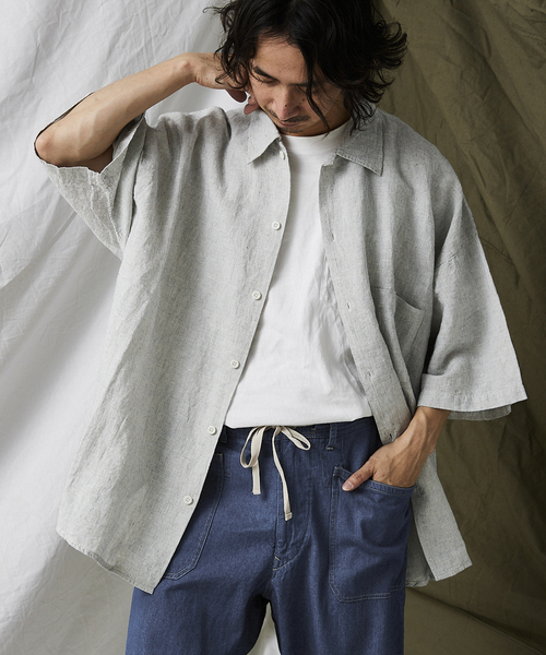 ARMY TWILL / アーミーツイル】別注 ストライプスラブシャツ（シャツ