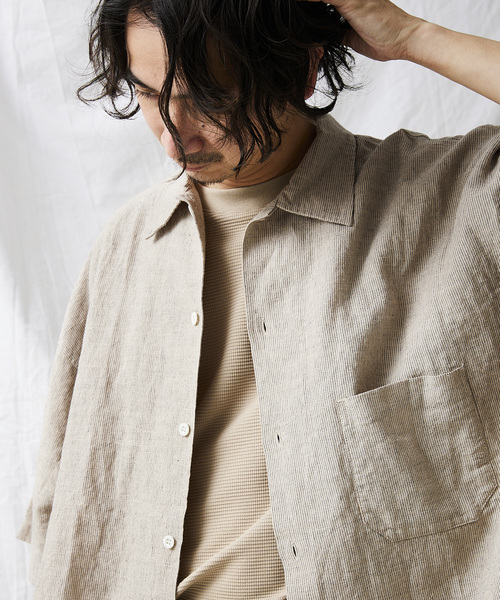 ARMY TWILL / アーミーツイル】別注 ストライプスラブシャツ（シャツ