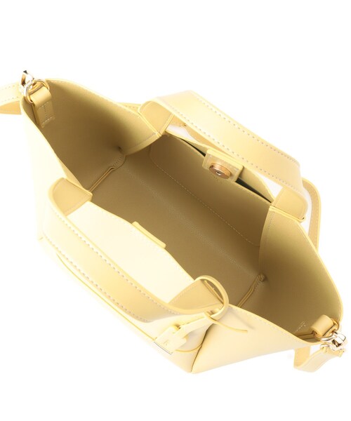 index（インデックス）の「◆ステッチデザイントートバッグ【2WAY】（トートバッグ・レディース・ブラック/イエロー/ダークグレー・00）」の11枚目の写真