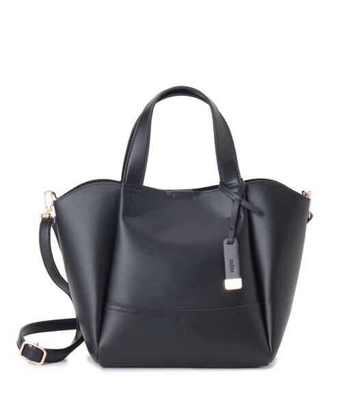 index（インデックス）の「◆ステッチデザイントートバッグ【2WAY】（トートバッグ・レディース・ブラック/イエロー/ダークグレー・00）」の14枚目の写真