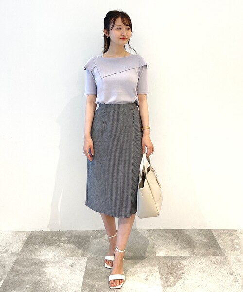 index（インデックス）の「◆ステッチデザイントートバッグ【2WAY】（トートバッグ・レディース・ブラック/イエロー/ダークグレー・00）」の19枚目の写真