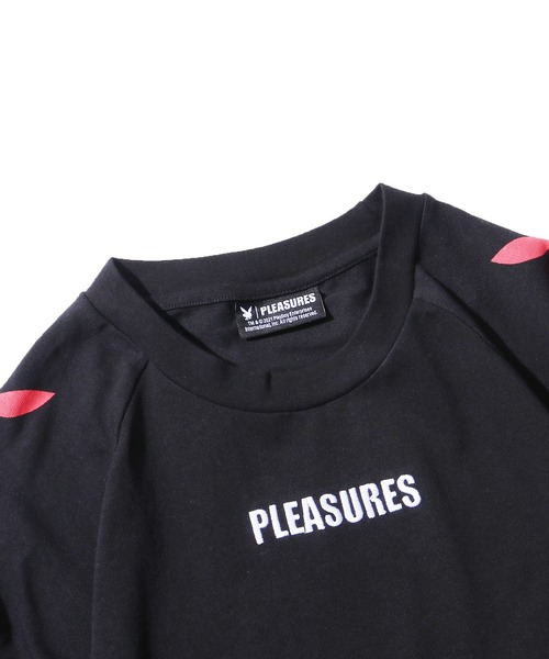 PLEASURES(プレジャー)の「PLEASURES×PLAY BOY/プレジャーズ×プレイボーイ PLAYBOY RAGLAN LONG SLEEVE TEE ロンT ロングスリーブ(Tシャツ/カットソー・メンズ・ブラック/ネイビー・M/XL/L)」の5枚目の写真
