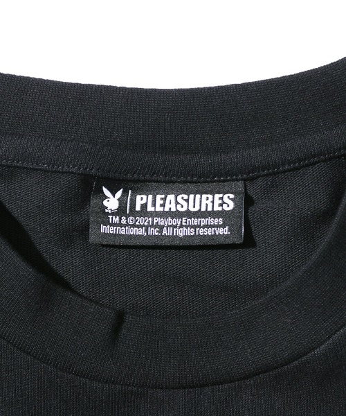 PLEASURES(プレジャー)の「PLEASURES×PLAY BOY/プレジャーズ×プレイボーイ PLAYBOY RAGLAN LONG SLEEVE TEE ロンT ロングスリーブ(Tシャツ/カットソー・メンズ・ブラック/ネイビー・M/XL/L)」の6枚目の写真