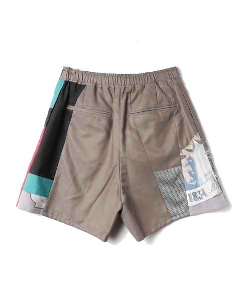 YEAH RIGHT!!(イェーライト)の「CUT AND CONNECTED C/C/L SHORTS(その他パンツ・レディース・カーキ系・1)」の2枚目の写真