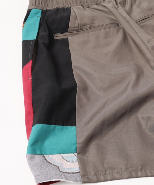YEAH RIGHT!!(イェーライト)の「CUT AND CONNECTED C/C/L SHORTS(その他パンツ・レディース・カーキ系・1)」の7枚目の写真